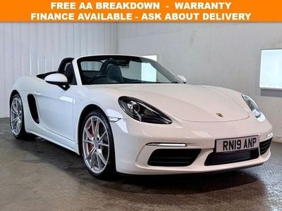 Used Porsche 718 Boxster 350 HP (257 kW) 2019 White Cabriolet