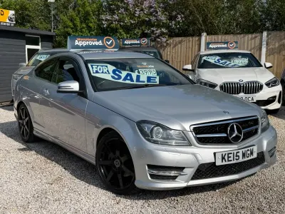 Usado Mercedes C220 Sport Edition 2015 Prateado Coupé