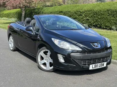 Used Peugeot 308 CC GTi 156 HP (114 kW) 2011 Black Cabriolet