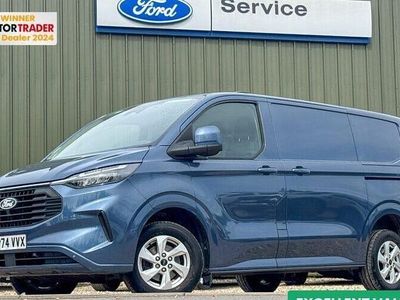 Used Ford Transit Custom Limited 136 HP (100 kW) 2024 Blue Van