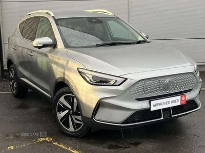 Silver Used 2024 MG ZS Trophy Connect Sedan | £17,490 (Fair price)