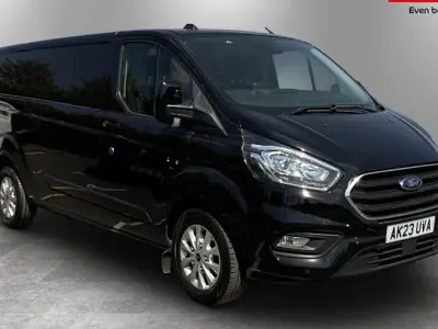Used Ford Transit Custom Limited 170 HP (125 kW) 2023 Black Van