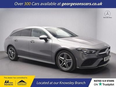 Used Mercedes CLA200 Shooting Brake AMG line 163 HP (119 kW) 2021 Grey Estate
