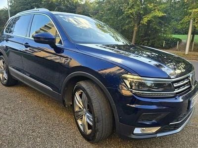 Used VW Tiguan SEL 150 HP (110 kW) 2017 Blue SUV