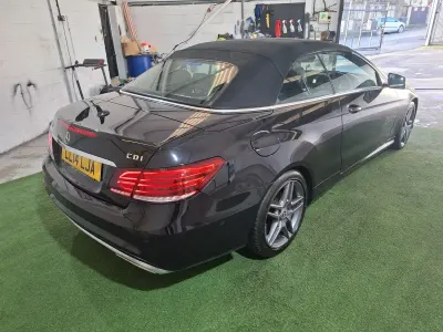 Used Mercedes E250 AMG 204 HP (150 kW) 2014 Black Cabriolet