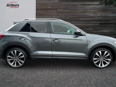 Grey Used 2021 VW T-Roc R-line SUV | £19,890 (Fair price)