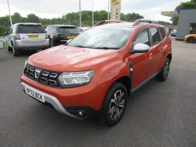 Used Dacia Duster Prestige 115 HP (84 kW) 2022 Orange SUV