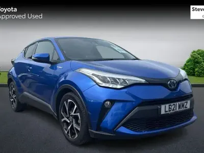 Used Toyota C-HR Design 122 HP (89 kW) 2021 Blue SUV