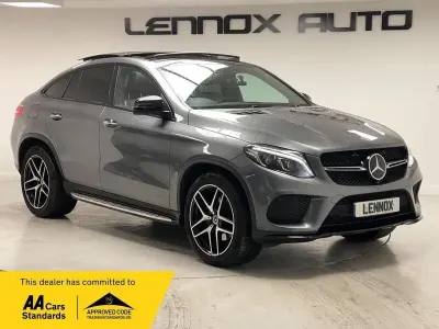 Käytetty Mercedes GLE350 AMG 2019 Harmaa Coupe - kaksiovinen