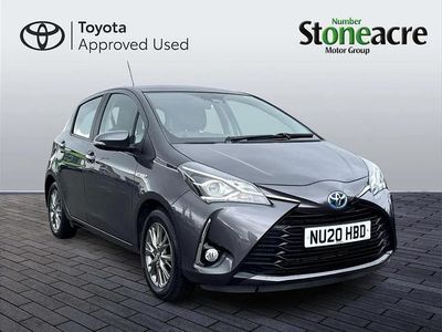 Used Toyota Yaris Hybrid 99 HP (72 kW) 2020 Grey Hatchback