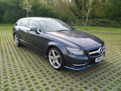 Usado Mercedes CLS250 AMG 2012 Cinzento Carrinha