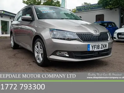 Used Skoda Fabia SE L 110 HP (80 kW) 2018 Beige Estate