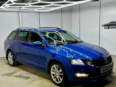 Używany Skoda Octavia SE L 150 KM (110 kW) 2019 Niebieski Kombi