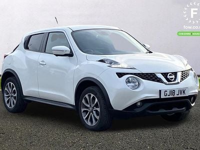 Used Nissan Juke Tekna 110 HP (80 kW) 2017 White SUV