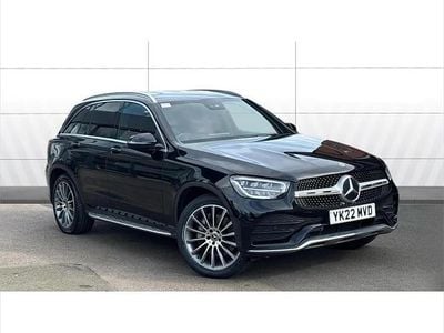 Used Mercedes GLC220 AMG Line Premium 191 HP (140 kW) 2022 Black SUV