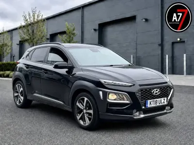 Used Hyundai Kona Premium SE 120 HP (88 kW) 2018 Black SUV