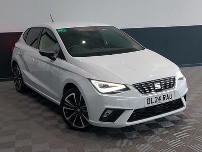Used Seat Ibiza XCELLENCE Lux 115 HP (84 kW) 2024 White Hatchback