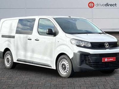 New Vauxhall Vivaro 150 HP (110 kW) 2025 Solid  kaolin white MPV