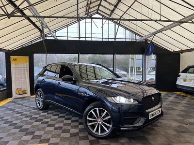Blue Used 2019 Jaguar F-Pace R-Sport SUV | £18,695 (Fair price)