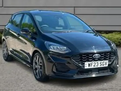 Used Ford Fiesta ST-Line 123 HP (90 kW) 2023 Black Hatchback
