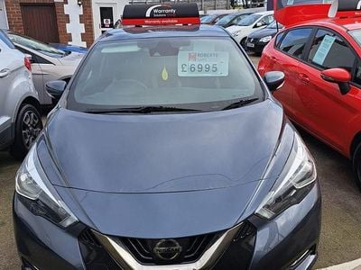 Used Nissan Micra Acenta 90 HP (66 kW) 2017 Grey Hatchback