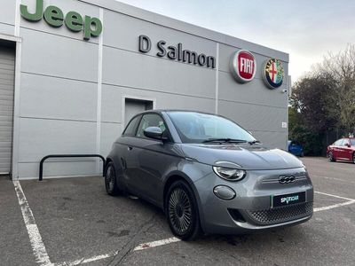 used Fiat 500e 42KWH ICON AUTO 3DR ELECTRIC FROM 2021 FROM COLCHESTER (CO3 3LE) | SPOTICAR