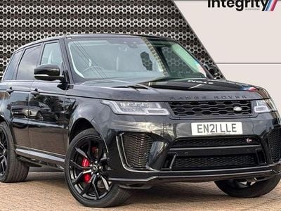 Black Used 2021 Land Rover Range Rover Sport SVR SUV | £44,250 (Super price)