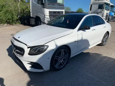 Used Mercedes E350 AMG Line Premium 299 HP (219 kW) 2018 White Sedan
