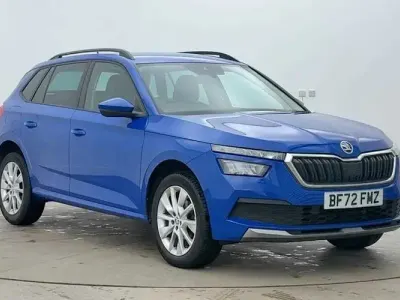 Used Skoda Kamiq SE Drive 110 HP (80 kW) 2022 Blue SUV