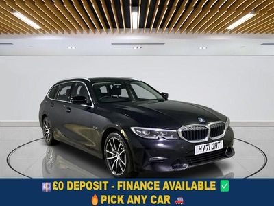 Black Used 2021 BMW 330e Sport Line Estate | £16,599 (Good price)