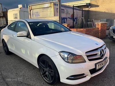 Used Mercedes C220 Executive 170 HP (125 kW) 2014 White Coupe
