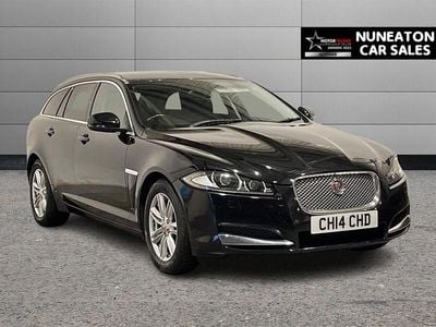 Used Jaguar XF Sportbrake Luxury 163 HP (119 kW) 2015 Black Estate