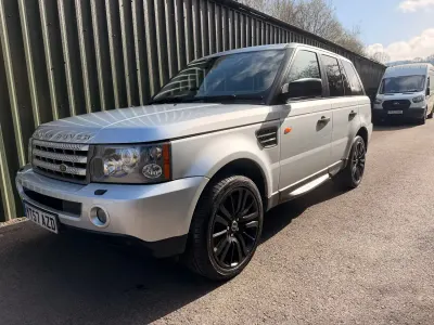 Używany Land Rover Range Rover Sport HSE 272 KM (200 kW) 2007 Srebrny SUV