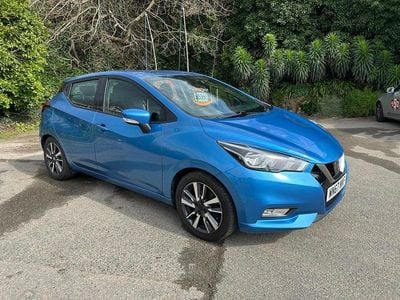 Blue Used 2017 Nissan Micra Acenta Hatchback | £4,995 (Fair price)