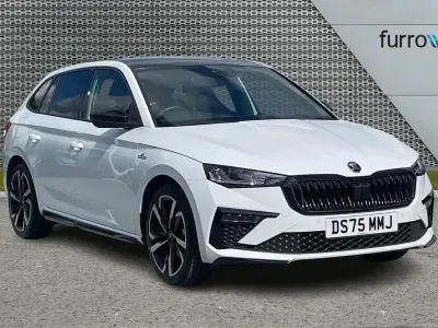 Used Skoda Scala Monte Carlo 115 HP (84 kW) 2026 White Hatchback