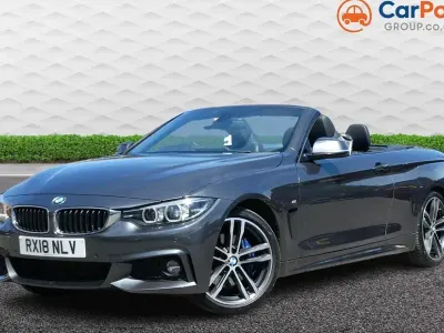 Used BMW 420 M Sport 190 HP (139 kW) 2018 Grey Cabriolet