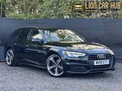 Used Audi A4 Black Edition 2018 Black Estate