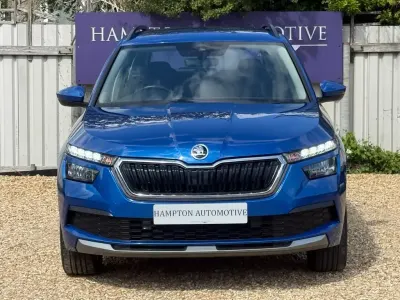 Used Skoda Kamiq SE 110 HP (80 kW) 2023 Blue SUV