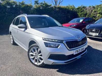 Used Skoda Kamiq SE L 150 HP (110 kW) 2021 Silver SUV