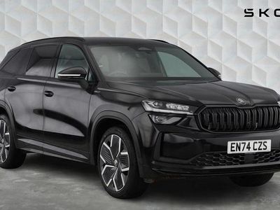 Used Skoda Kodiaq SportLine 150 HP (110 kW) 2025 Black magic pearl effect SUV