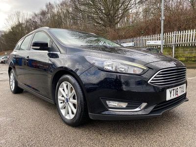 Used Ford Focus Titanium 125 HP (91 kW) 2017 Black Estate