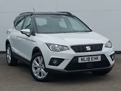 Used Seat Arona SE 95 HP (69 kW) 2018 White SUV