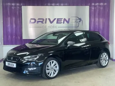 Begagnad Seat Leon FR 150 HK (110 kW) 2016 Svart Sportkupé