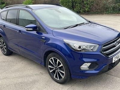 Used Ford Kuga ST-Line 150 HP (110 kW) 2017 Blue SUV