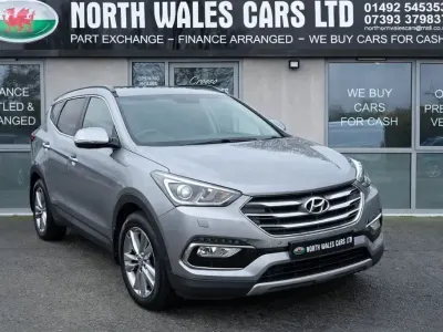 Begagnad Hyundai Santa Fe Premium 200 HK (147 kW) 2015 Silver SUV