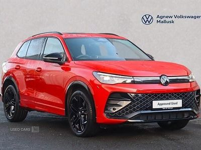 Red Used 2025 VW Tiguan R-line SUV | £36,490 (Expensive)