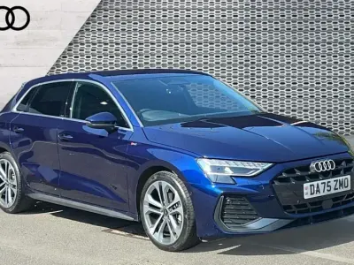 Used Audi A3 S-Line 150 HP (110 kW) 2025 Blue