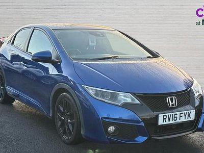 Blue Used 2016 Honda Civic Sport Hatchback | £7,999