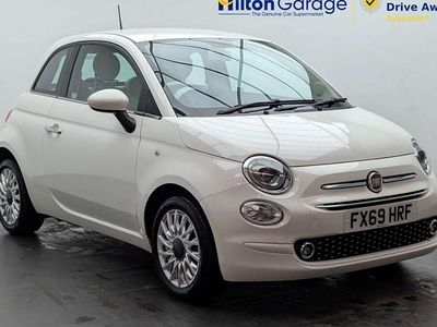 Used Fiat 500 Lounge 69 HP (50 kW) 2019 White Hatchback