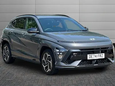 Used Hyundai Kona N Line 100 HP (73 kW) 2024 Ecotronic grey SUV